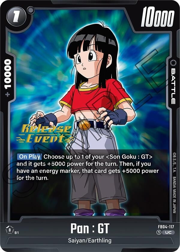 Image for Pan : GT (FB04-117) (FB04_PR) - Dragon Ball Super: Fusion World