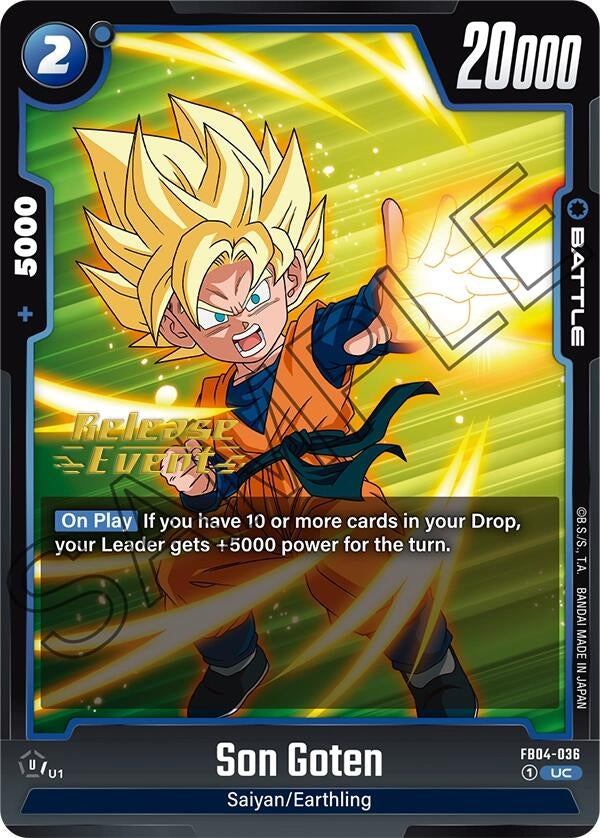 Image for Son Goten (FB04-036) (FB04_PR) - Dragon Ball Super: Fusion World