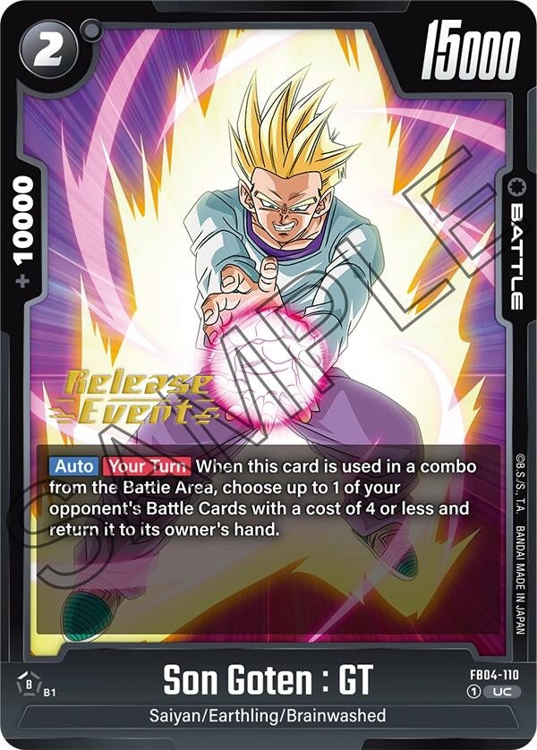Image for Son Goten : GT (FB04-110) (FB04_PR) - Dragon Ball Super: Fusion World