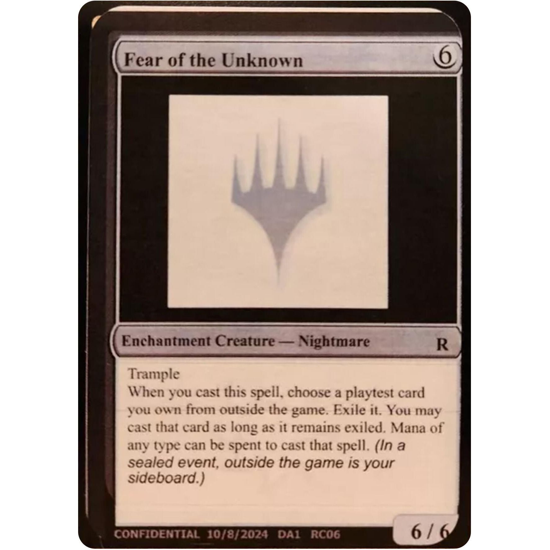 Image for Fear of the Unknown - Magic: The Gathering