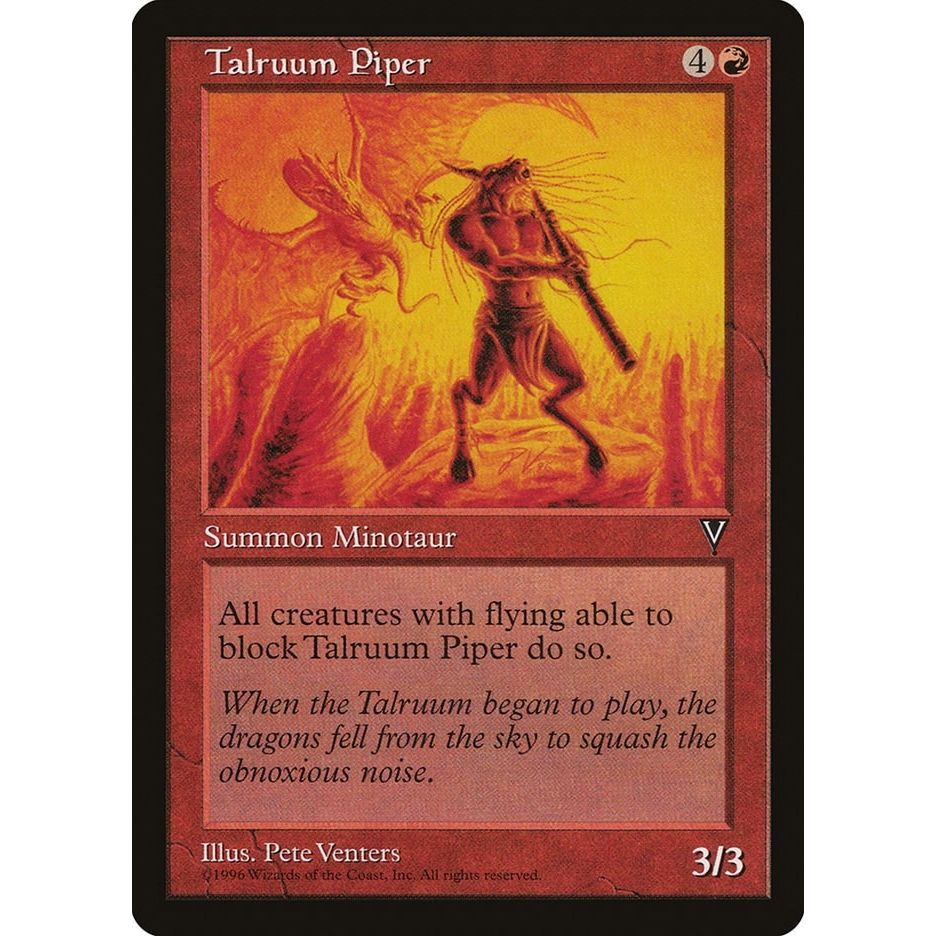 Image for Talruum Piper (VIS) - Magic: The Gathering