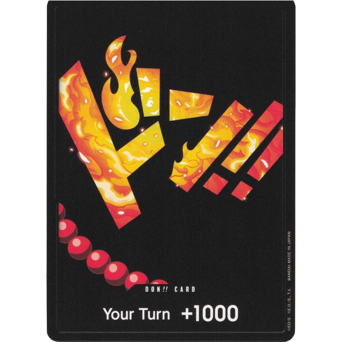 Image for DON!! Card (Ace) (PRB-01) - One Piece Card Game