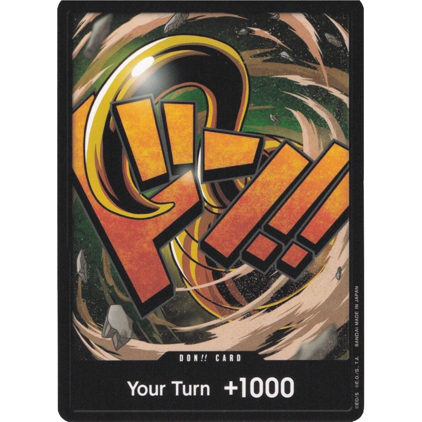 Image for DON!! Card (Crocodile) (PRB-01) - One Piece Card Game