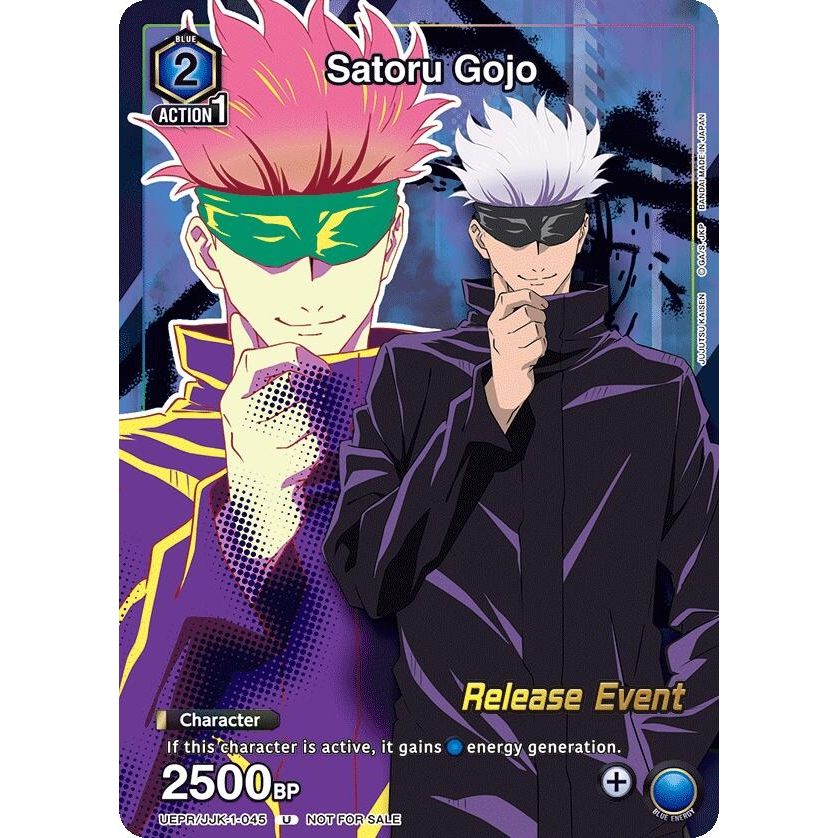 Image for Satoru Gojo (Release Event Participation) (UEPR/JJK-1-045) (UE03BT_RE) - Union Arena
