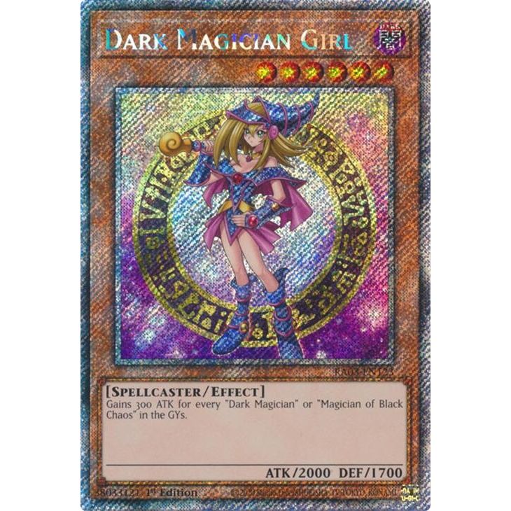 Image for Dark Magician Girl (Platinum Secret Rare) (B) (RA03-EN123) - YuGiOh