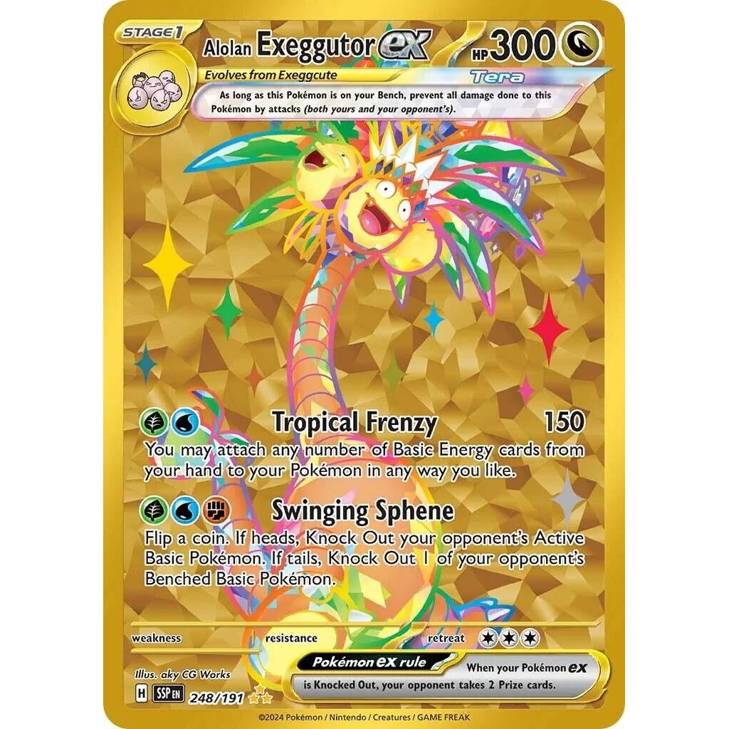 Image for Alolan Exeggutor ex (248/191) (SSP) - Pokemon