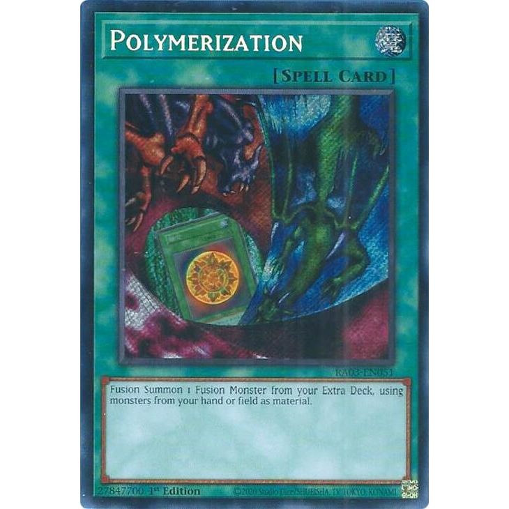 Image for Polymerization (A) (Alternate Art) (Secret Rare) (RA03-EN051) - YuGiOh