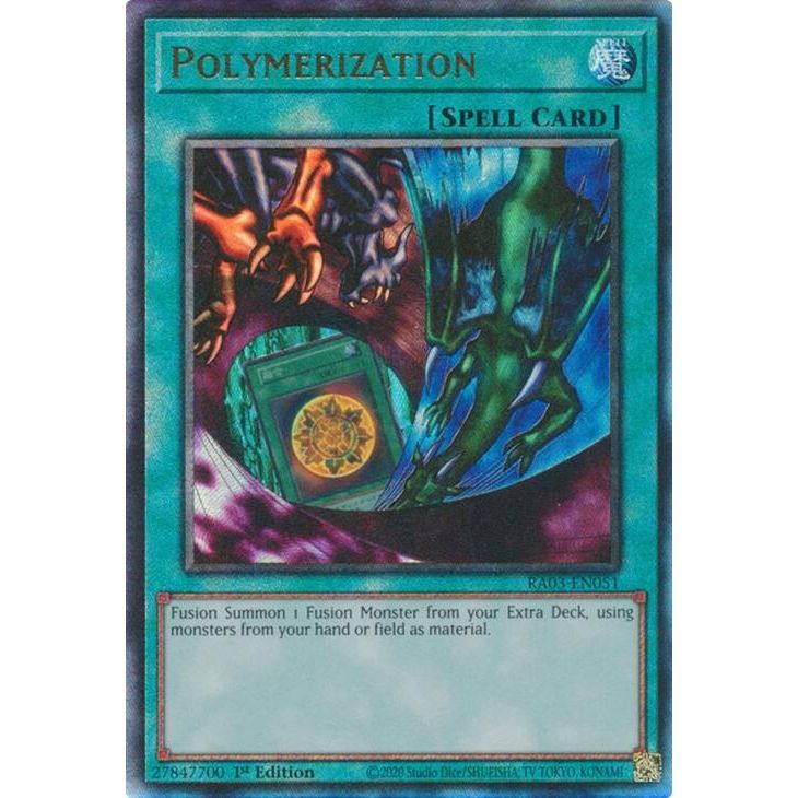 Image for Polymerization (A) (Alternate Art) (PUR) (RA03-EN051) - YuGiOh