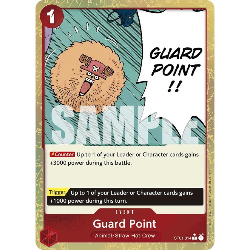 Image for Guard Point (Textured Foil) (ST01-014) (PRB-01) - One Piece Card Game