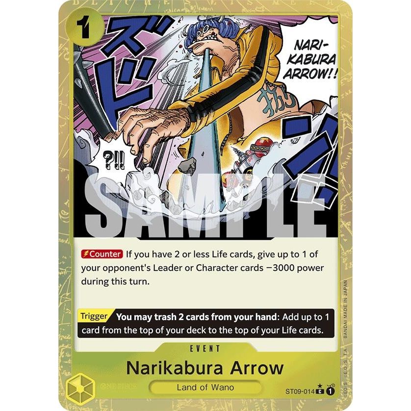 Image for Narikabura Arrow (Textured Foil) (ST09-014) (PRB-01) - One Piece Card Game