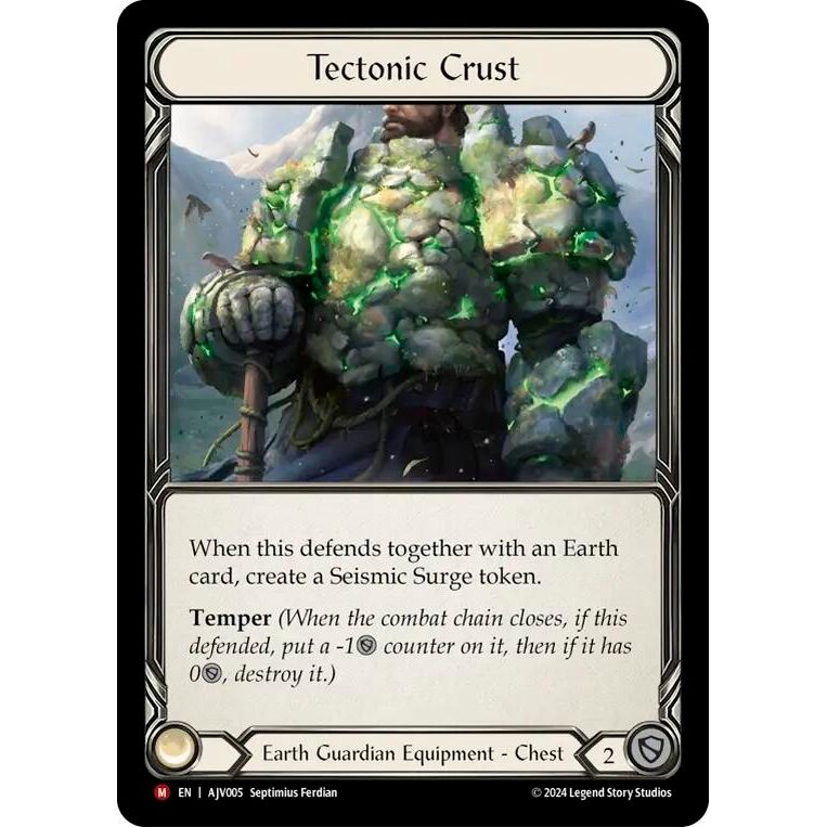 Image for Tectonic Crust (AJV005) - Flesh and Blood TCG