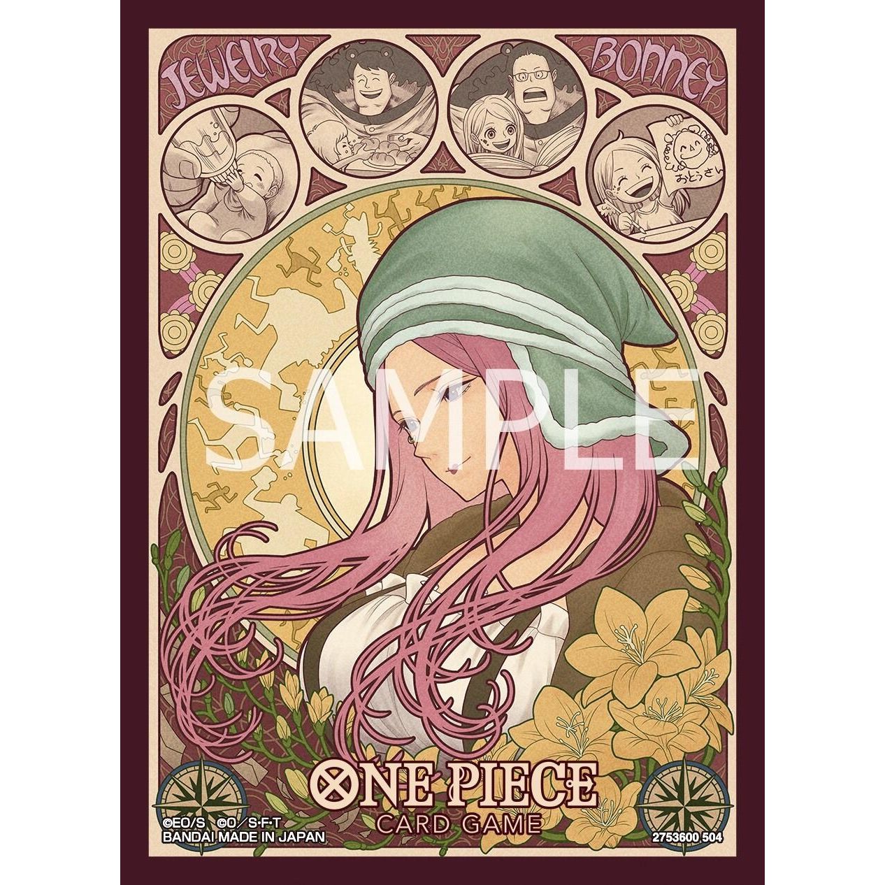 Image for One Piece Card Game Official Sleeves: Limited Edition Vol.2 - Jewelry Bonney (70-Pack) - Card Sleeves