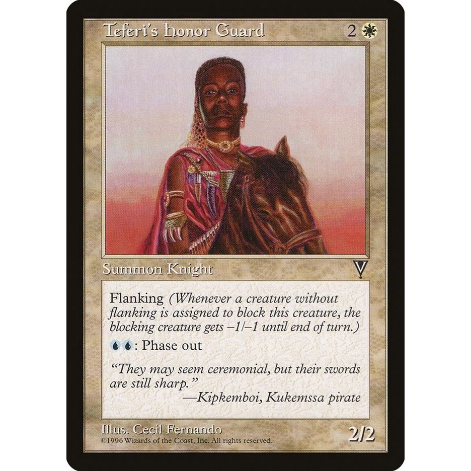 Image for Teferi's Honor Guard (VIS) - Magic: The Gathering