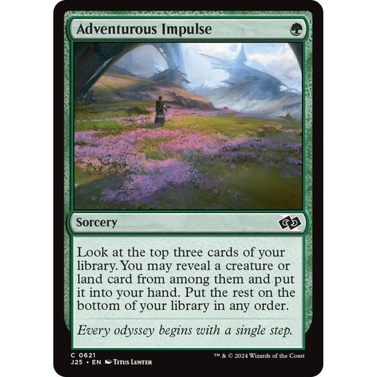 Image for Adventurous Impulse (621) (J25) - Magic: The Gathering