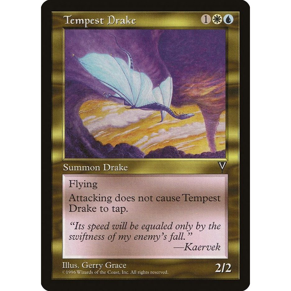 Image for Tempest Drake (VIS) - Magic: The Gathering