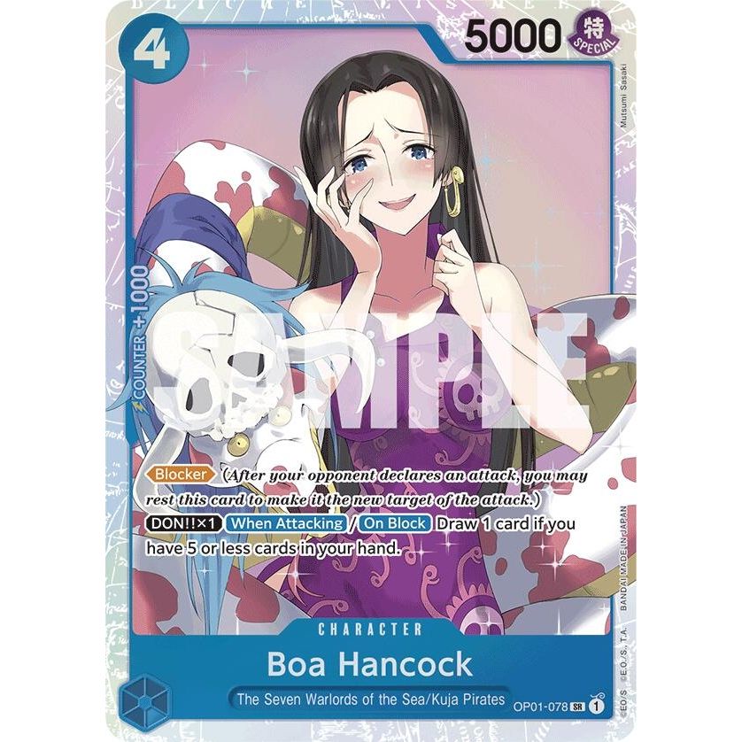 Image for Boa Hancock (OP01-078) (Reprint) (OP01-078) (PRB-01) - One Piece Card Game