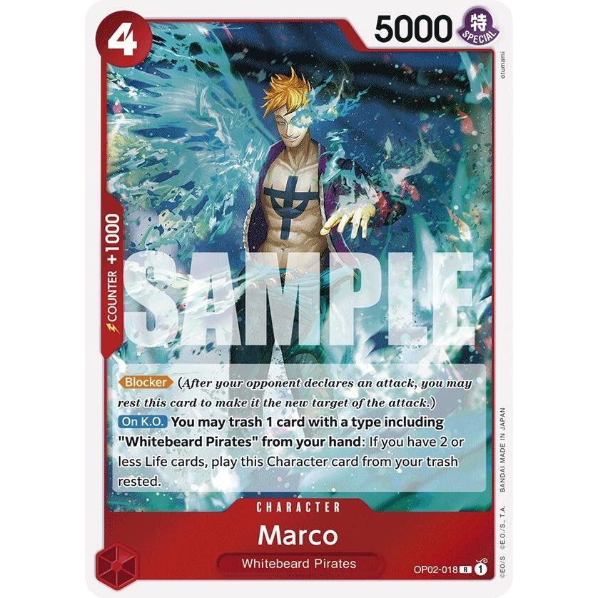 Image for Marco (Reprint) (OP02-018) (PRB-01) - One Piece Card Game