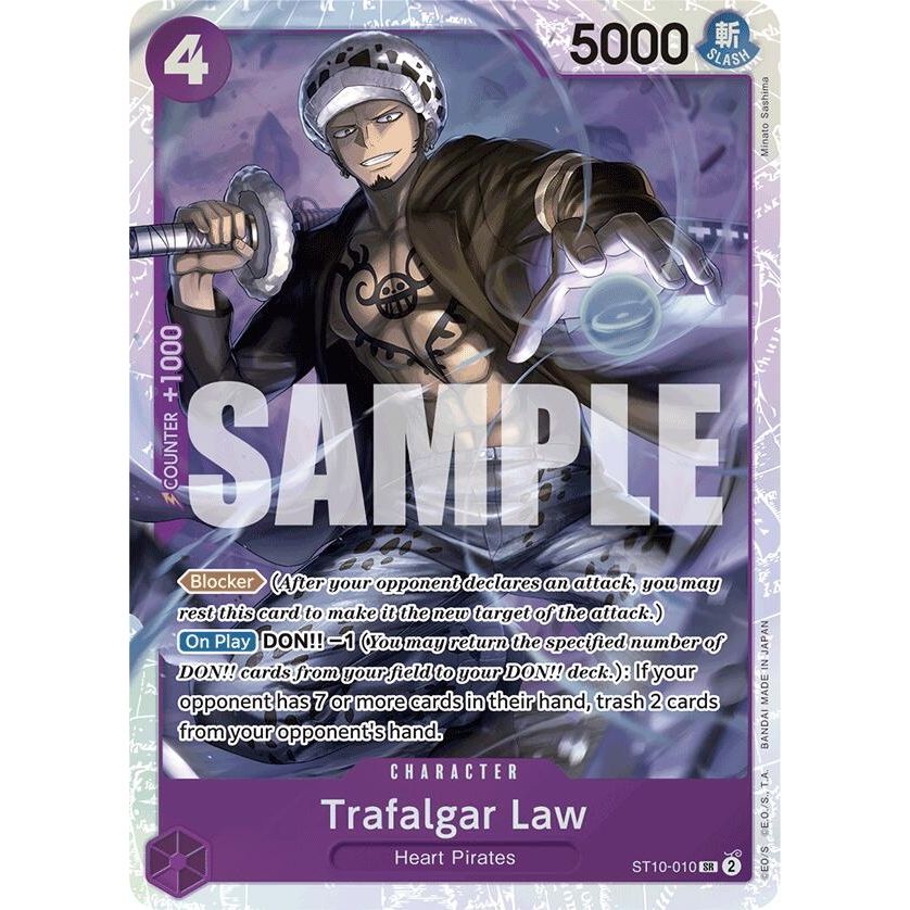 Image for Trafalgar Law (ST10-010) (Reprint) (ST10-010) (PRB-01) - One Piece Card Game