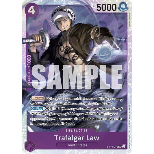 Image for Trafalgar Law (ST10-010) (Reprint) (ST10-010) (PRB-01) - One Piece Card Game