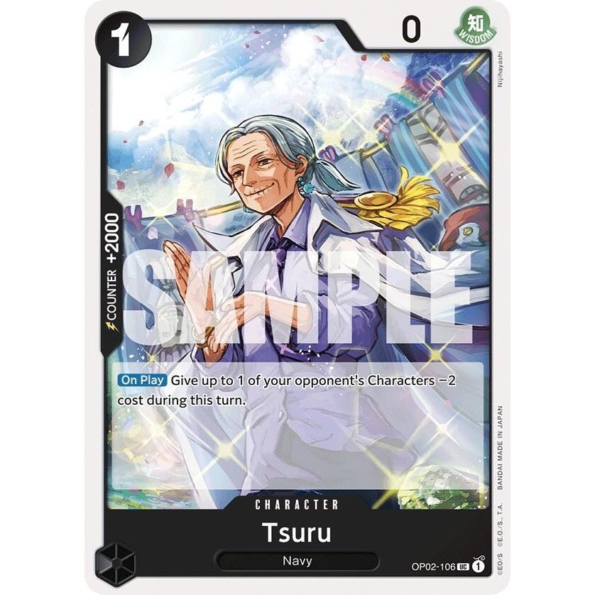 Image for Tsuru (Reprint) (OP02-106) (PRB-01) - One Piece Card Game