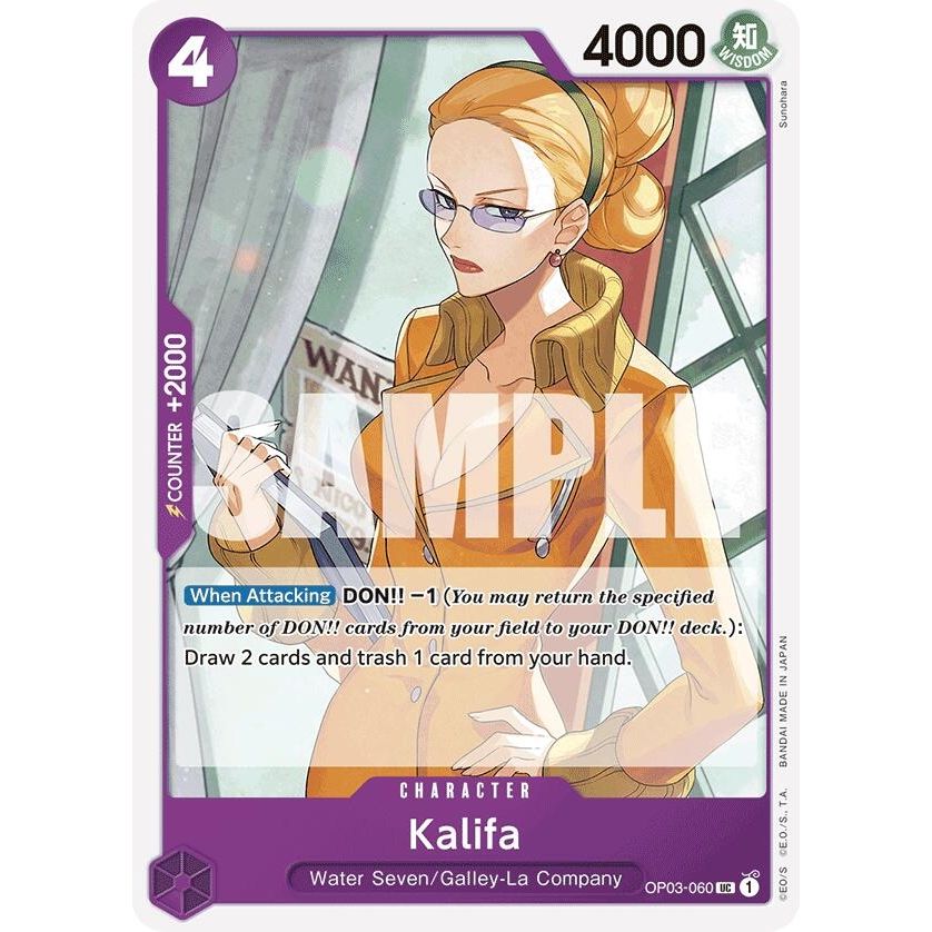 Image for Kalifa (Reprint) (OP03-060) (PRB-01) - One Piece Card Game