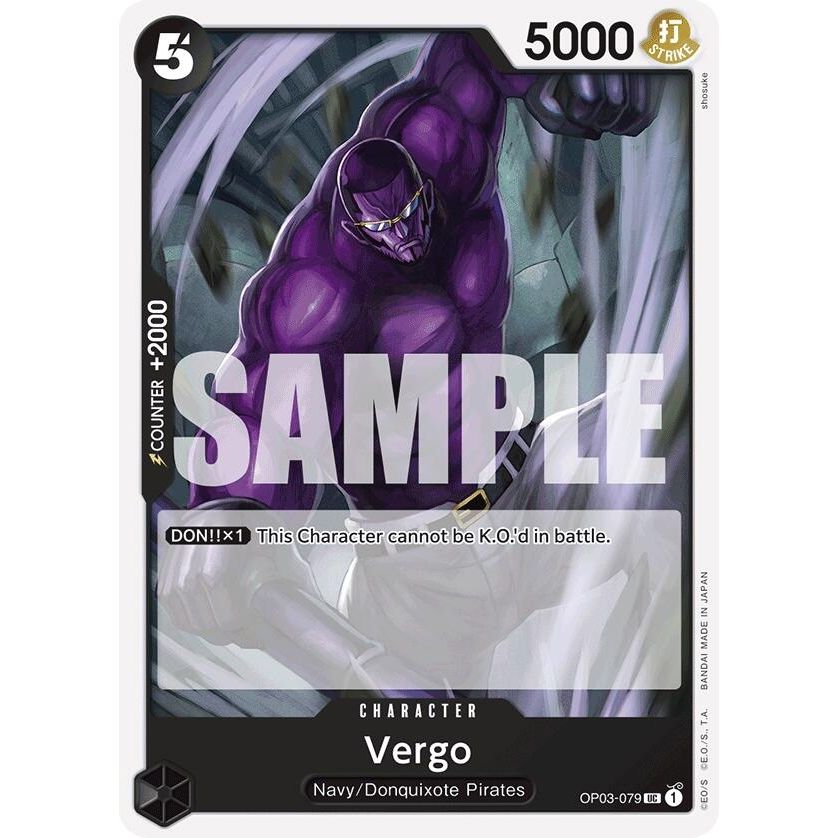 Image for Vergo (Reprint) (OP03-079) (PRB-01) - One Piece Card Game