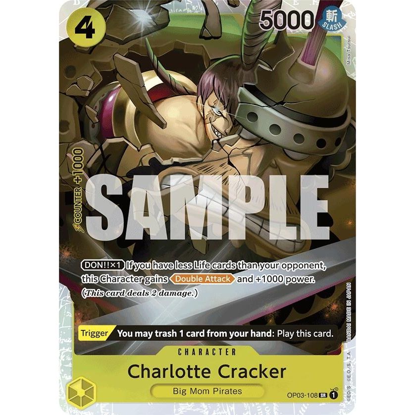 Image for Charlotte Cracker (Reprint) (OP03-108) (PRB-01) - One Piece Card Game