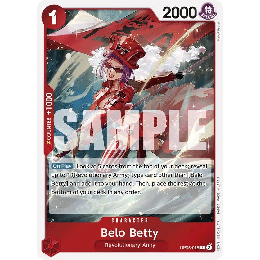 Image for Belo Betty (OP05-015) (Reprint) (OP05-015) (PRB-01) - One Piece Card Game