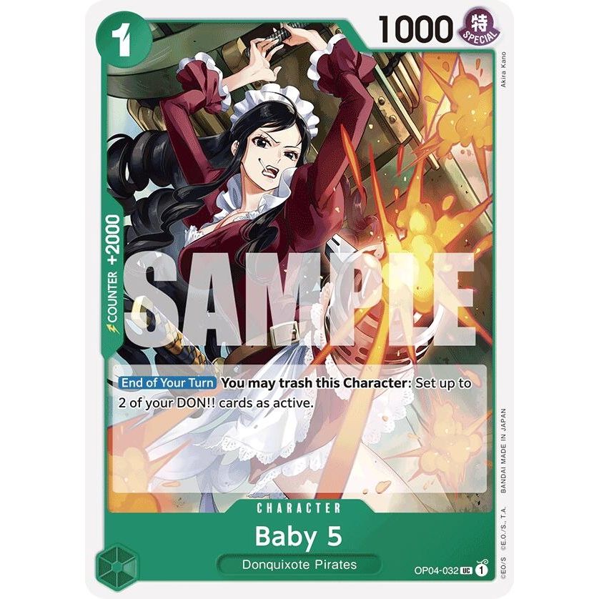 Image for Baby 5 (OP04-032) (Reprint) (OP04-032) (PRB-01) - One Piece Card Game