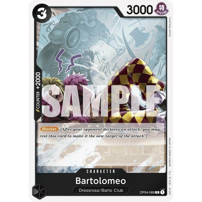 Image for Bartolomeo (OP04-089) (Reprint) (OP04-089) (PRB-01) - One Piece Card Game