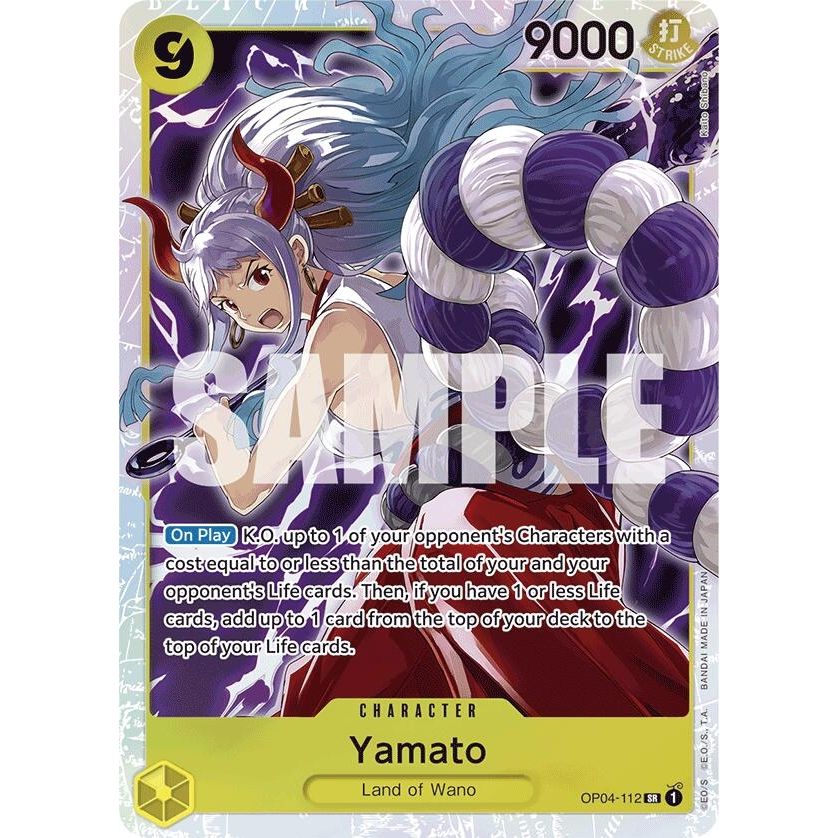Image for Yamato (OP04-112) (Reprint) (OP04-112) (PRB-01) - One Piece Card Game