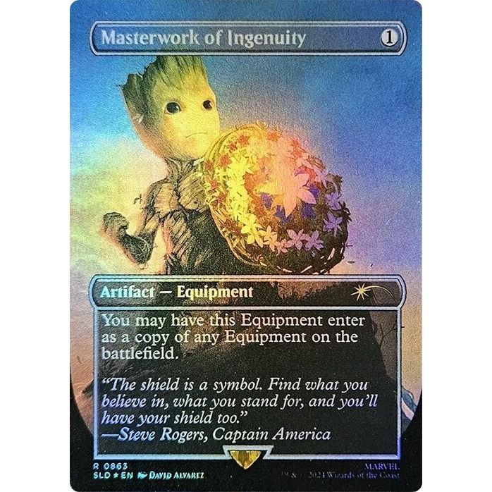 Image for Masterwork of Ingenuity (Rainbow Foil) (863) (SLD) - Magic: The Gathering