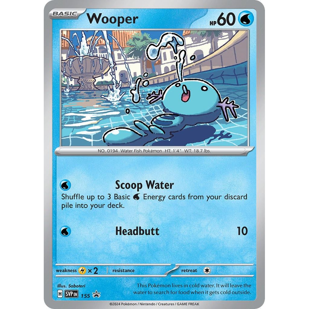 Image for Wooper - 155 (155) (SVP) - Pokemon