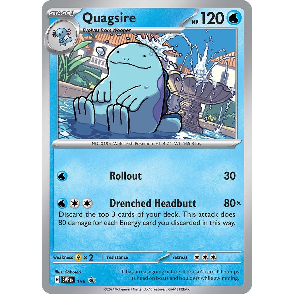 Image for Quagsire - 156 (156) (SVP) - Pokemon