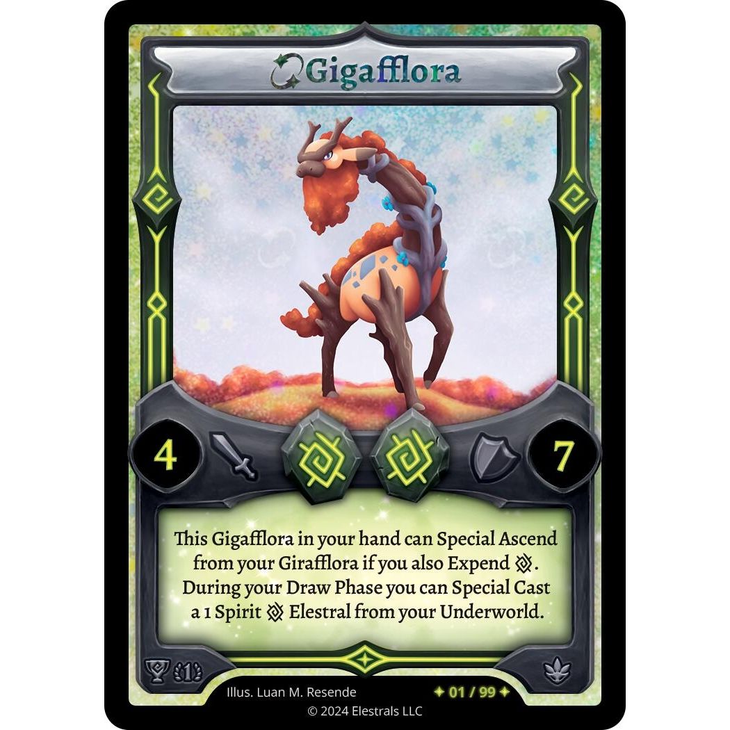 Image for Gigafflora (Serialized) (/99) (TP1) - Elestrals