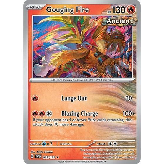 Image for Gouging Fire (038/191) (PR) - Pokemon