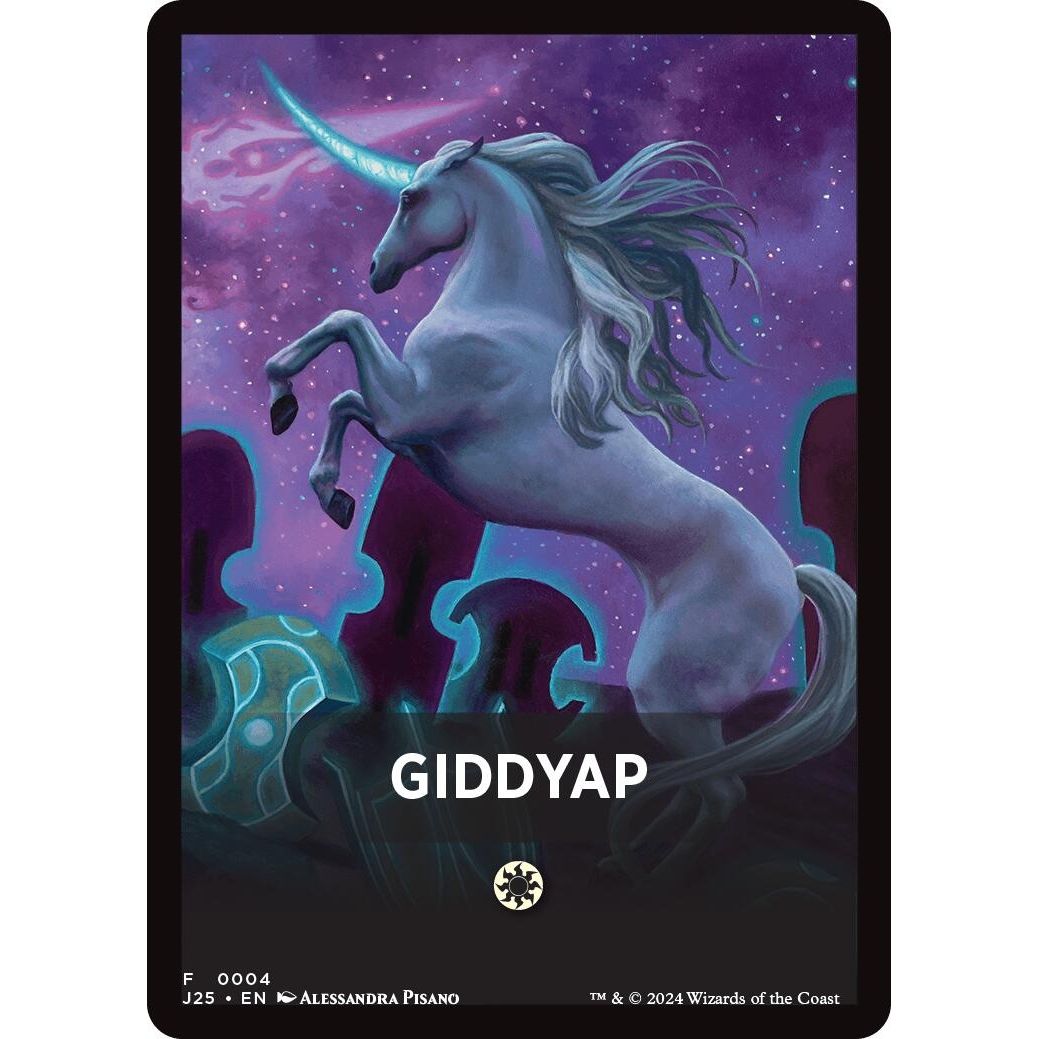 Image for Giddyap Theme Card (4) (J25) - Magic: The Gathering