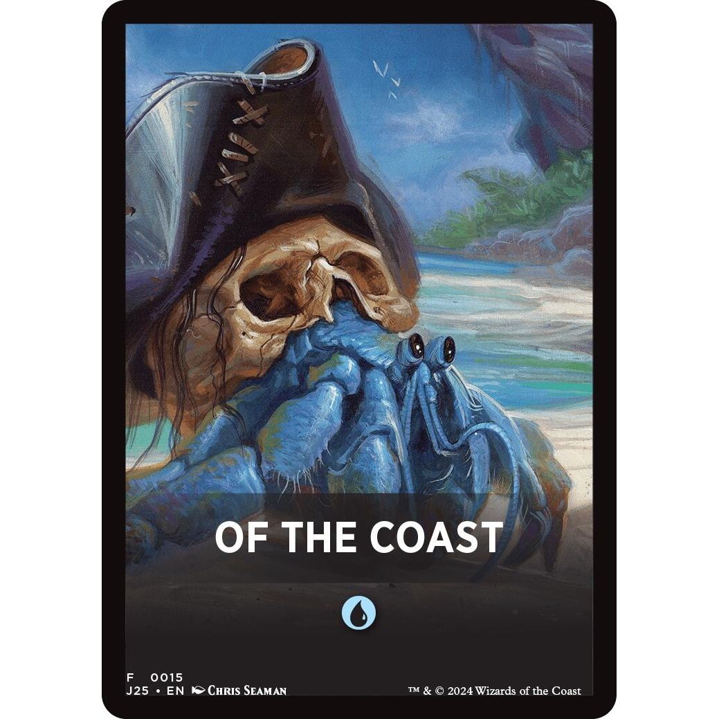 Image for Of The Coast Theme Card (15) (J25) - Magic: The Gathering