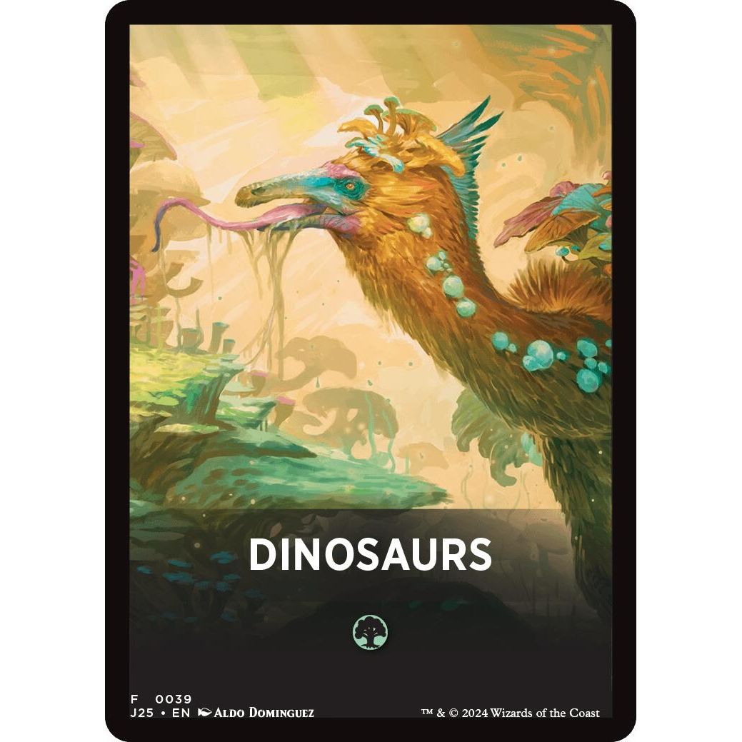 Image for Dinosaurs Theme Card (39) (J25) - Magic: The Gathering