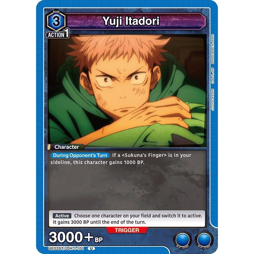 Image for Yuji Itadori (101) (UE03ST/JJK-1-101) (UE03ST) - Union Arena