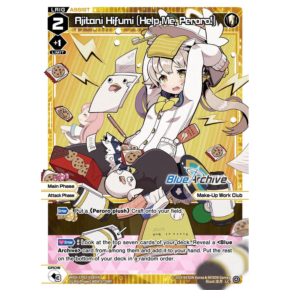Image for Aijtani Hifumi [Help Me, Peroro!] (WXDi-CP02-028[EN]) (WXDi-CP02) - WIXOSS