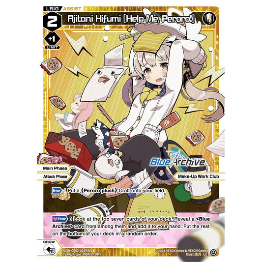Image for Aijtani Hifumi [Help Me, Peroro!] (WXDi-CP02-028[EN]) (WXDi-CP02) - WIXOSS