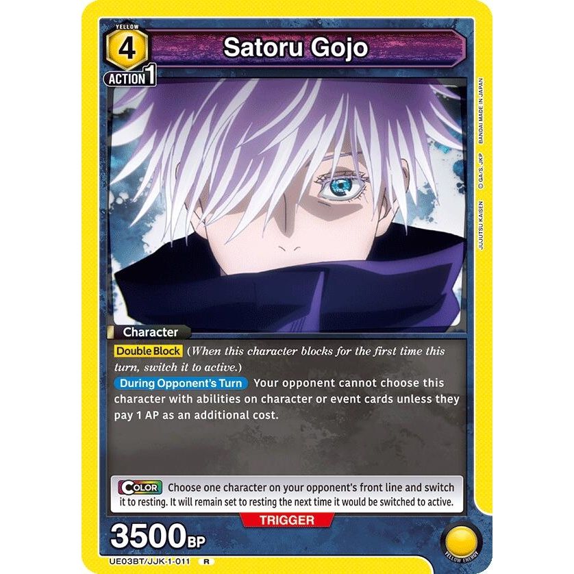 Image for Satoru Gojo (011) (UE03BT/JJK-1-011) (UE03BT) - Union Arena