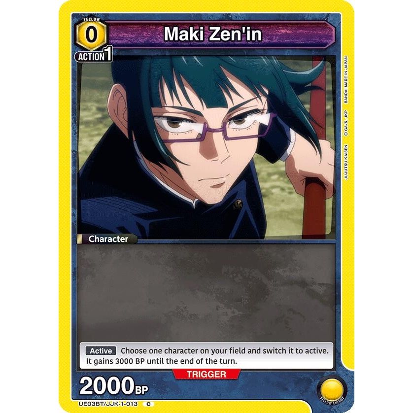 Image for Maki Zen'in (013) (UE03BT/JJK-1-013) (UE03BT) - Union Arena