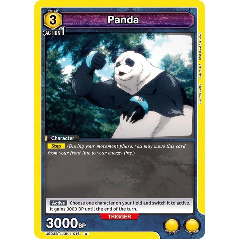 Image for Panda (016) (UE03BT/JJK-1-016) (UE03BT) - Union Arena