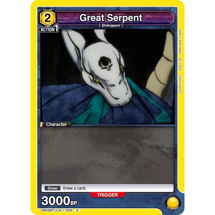 Image for Great Serpent (UE03BT/JJK-1-023) (UE03BT) - Union Arena