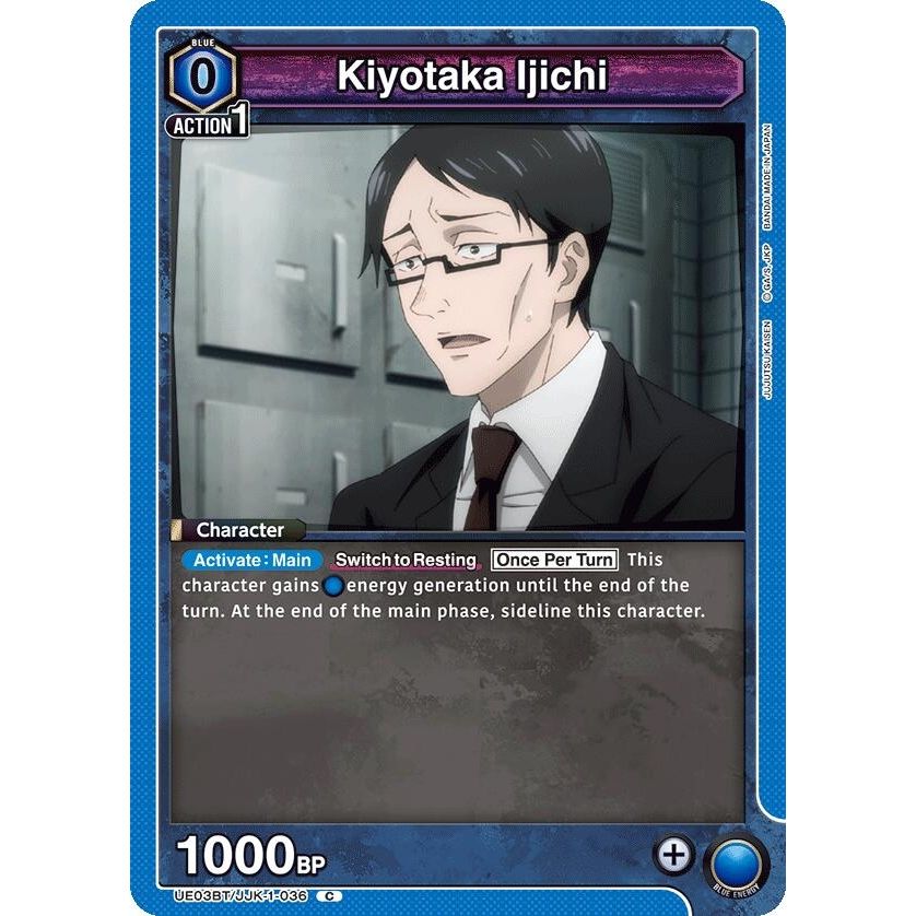 Image for Kiyotaka Ijichi (UE03BT/JJK-1-036) (UE03BT) - Union Arena