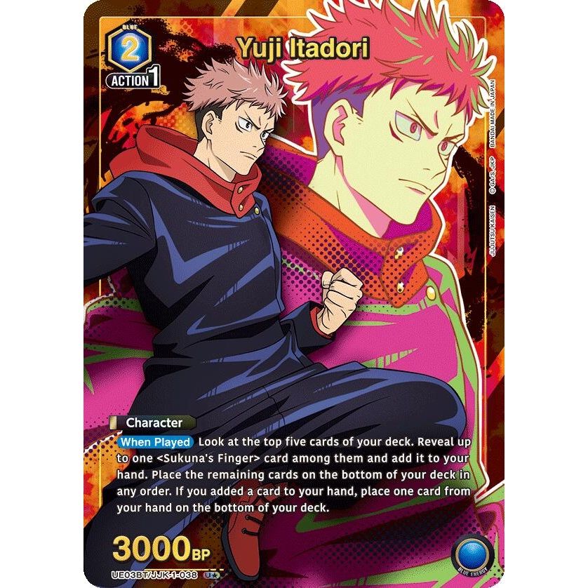 Image for Yuji Itadori (038) (U*) (UE03BT/JJK-1-038) (UE03BT) - Union Arena