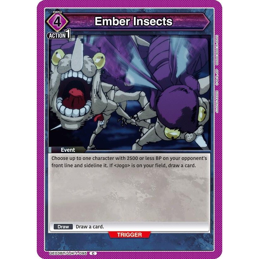 Image for Ember Insects (UE03BT/JJK-1-095) (UE03BT) - Union Arena