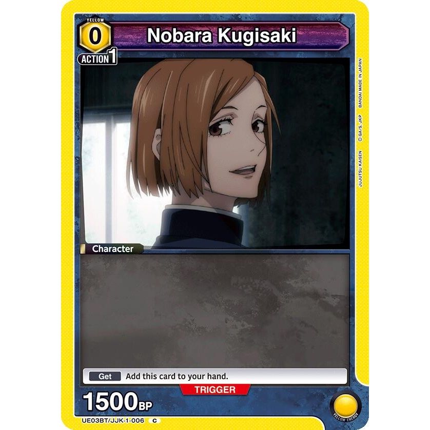 Image for Nobara Kugisaki (006) (Box Topper Foil) (UE03BT/JJK-1-006) (UE03BT) - Union Arena